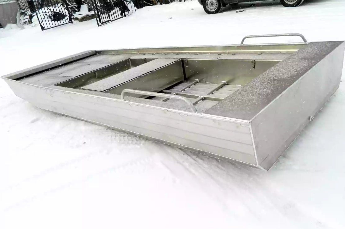 Алюминиевая лодка Wyatboat-390 Jonboat в Казани