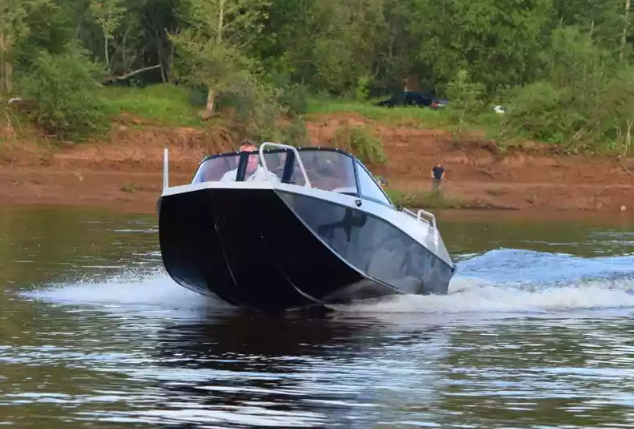 Алюминиевый катер Неман 500 DC водомёт в Казани