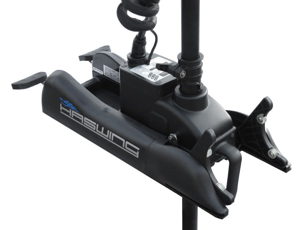 Лодочный электромотор якорь Haswing Cayman B, GPS, 12V, 55Lbs, нога 137 мм в Казани