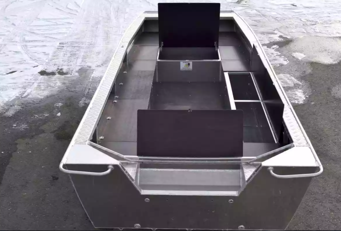 Алюминиевая лодка Wyatboat-490 Jonboat в Казани