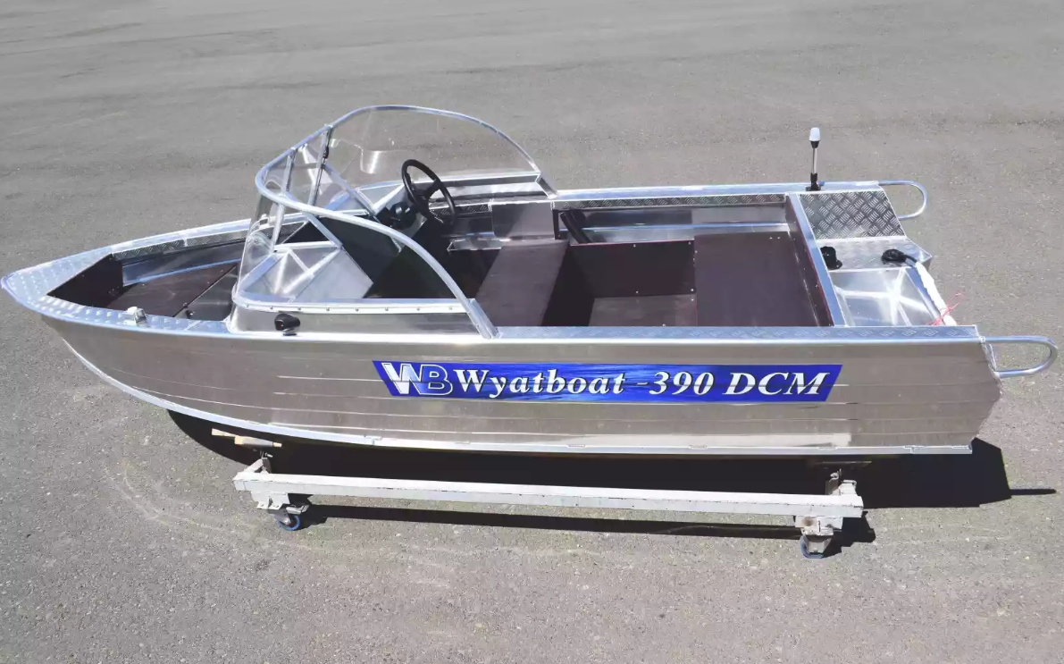 Алюминиевый катер Wyatboat-390 DCM в Казани