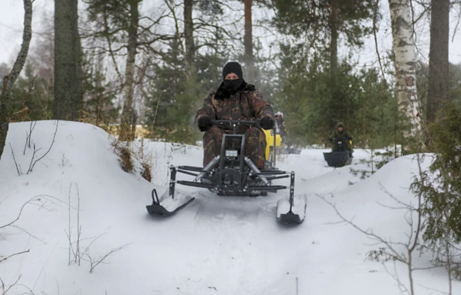 Мотобуксировщик РЫБАК PK 15 л.с. (короткая база 1230мм) в Казани