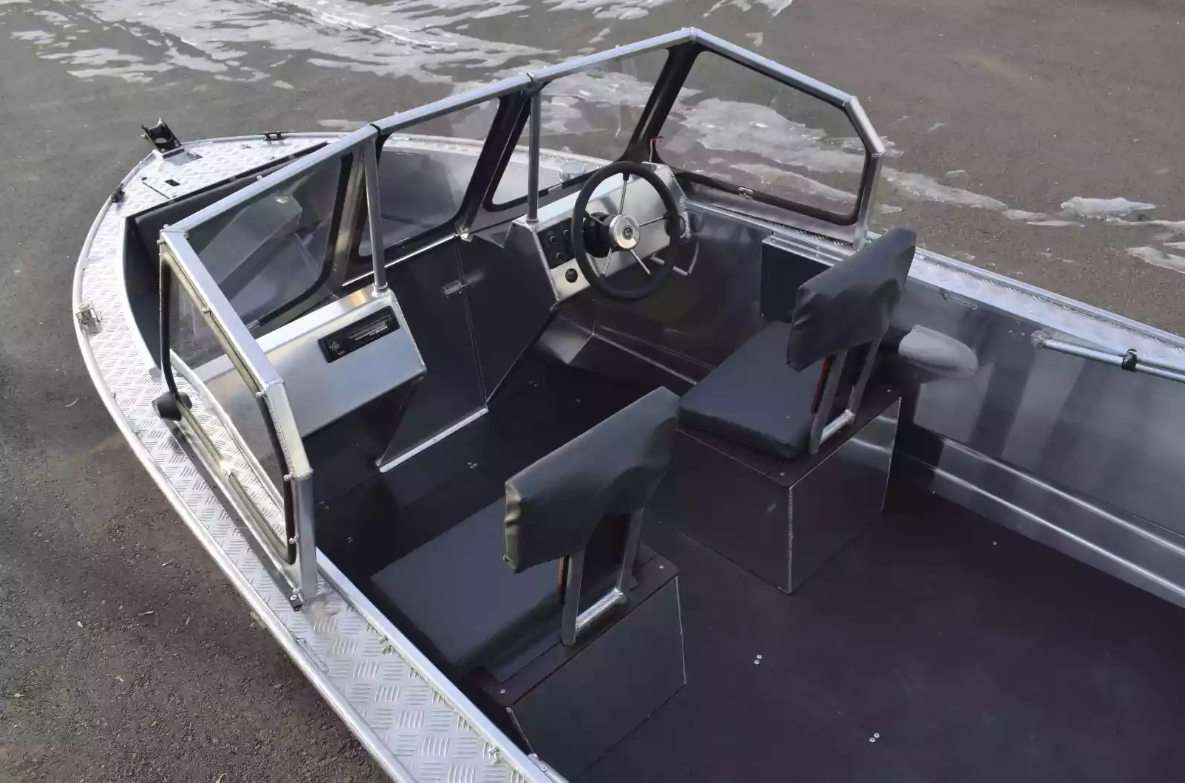 Алюминиевый катер Wyatboat-490 DCM Pro в Казани