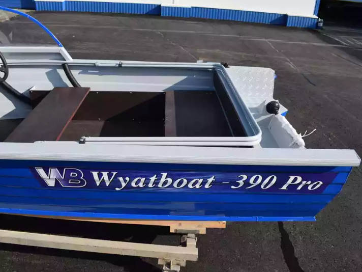 Алюминиевый катер Wyatboat-390 Pro в Казани