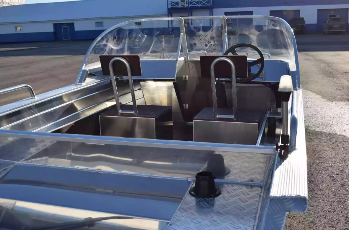Алюминиевый катер Wyatboat-460 DCM NEW в Казани