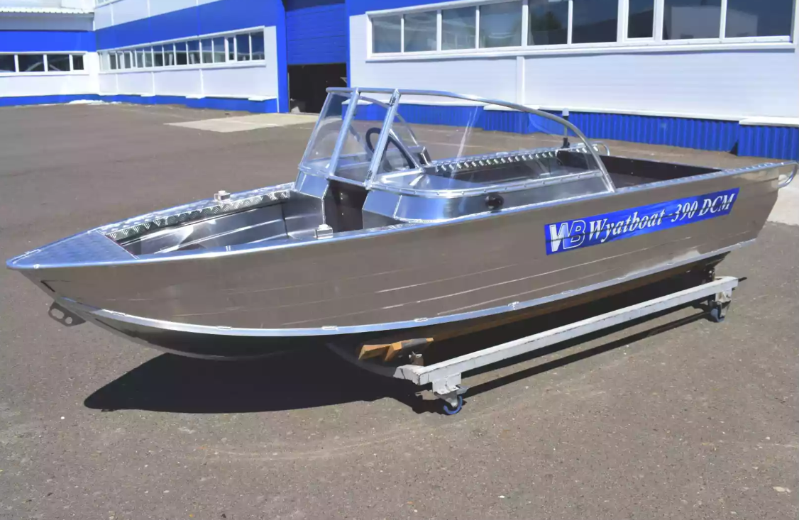 Алюминиевая лодка Wyatboat-390 DCM в Казани