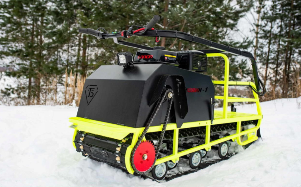 Мотобуксировщик Бурлак ХОЗЯИН-1 (капот металл) в Казани