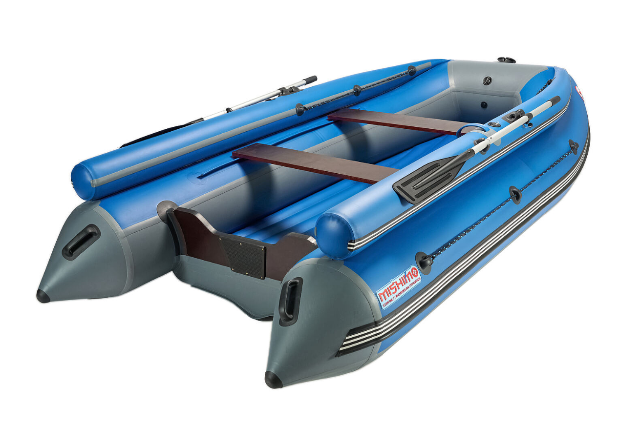 КОМПЛЕКТ ЛОДКА MISHIMO FAMILY LITE 370 + МОТОР MARLIN MP 9.9 AMHS PROLINE FORCE в Казани