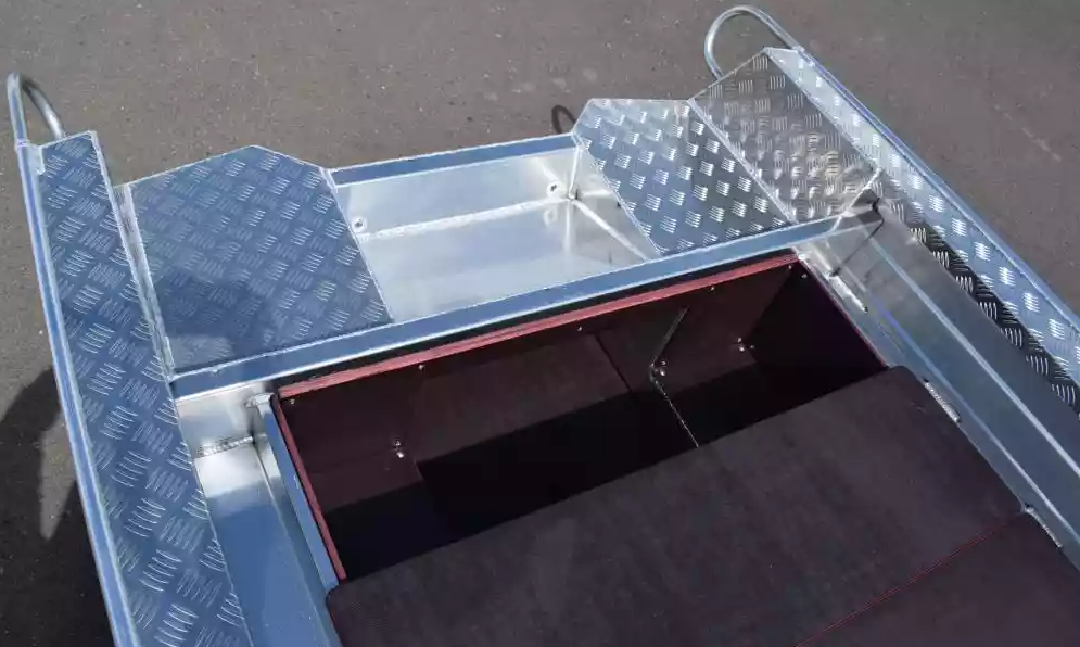 Алюминиевая лодка Wyatboat-390Р Fish в Казани