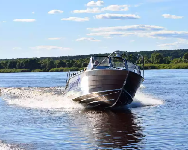 Алюминиевый катер Неман 550 в Казани