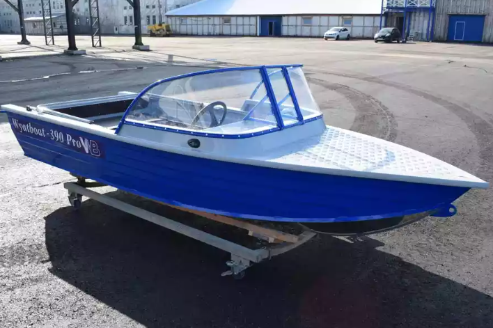 Алюминиевый катер Wyatboat-390 Pro в Казани