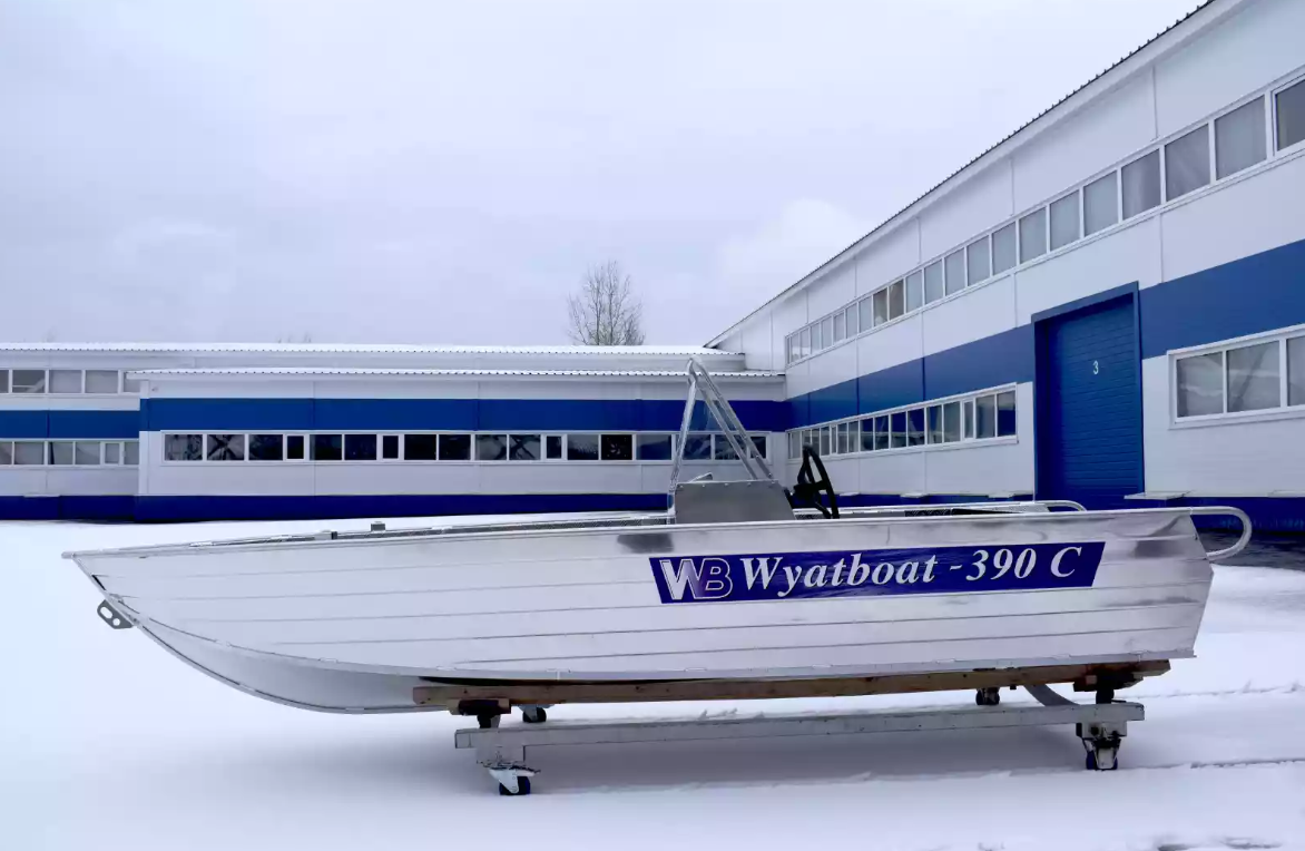 Алюминиевый катер Wyatboat-390 C в Казани