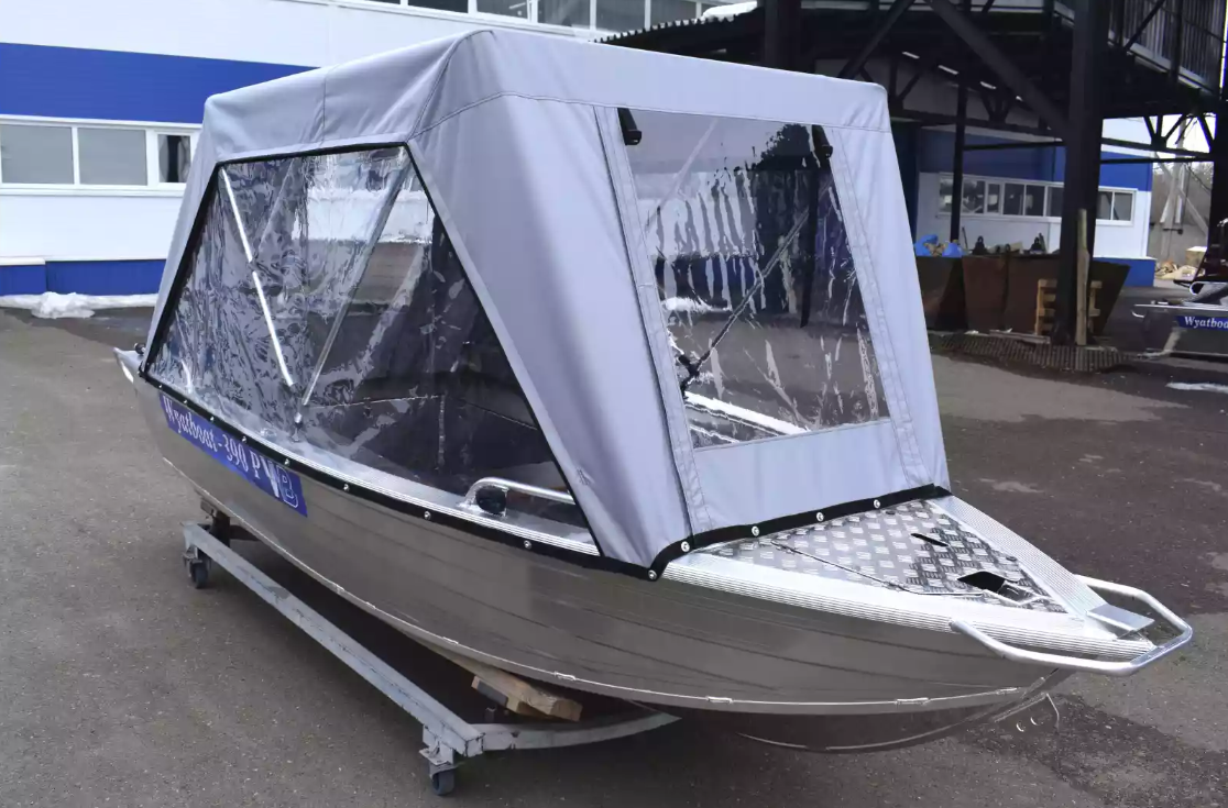 Алюминиевая лодка Wyatboat-390РМ в Казани