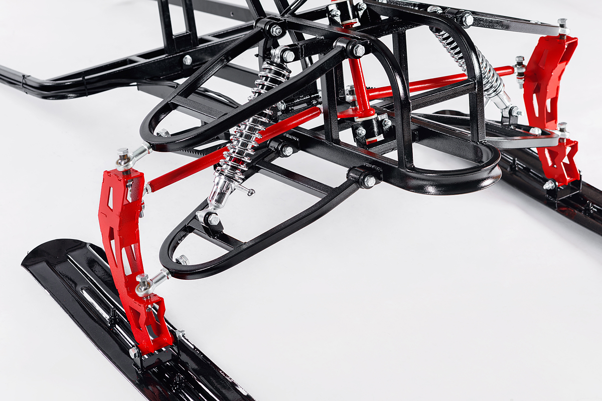 Лыжный модуль IKUDZO TERRAIN с подогревом ручек металлические лыжи в Казани