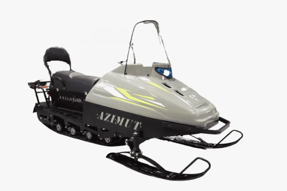 Миниснегоход Бурлак Азимут 24 л.с. , эл.запуск, реверс, тормоз гидравл, капот серый в Казани