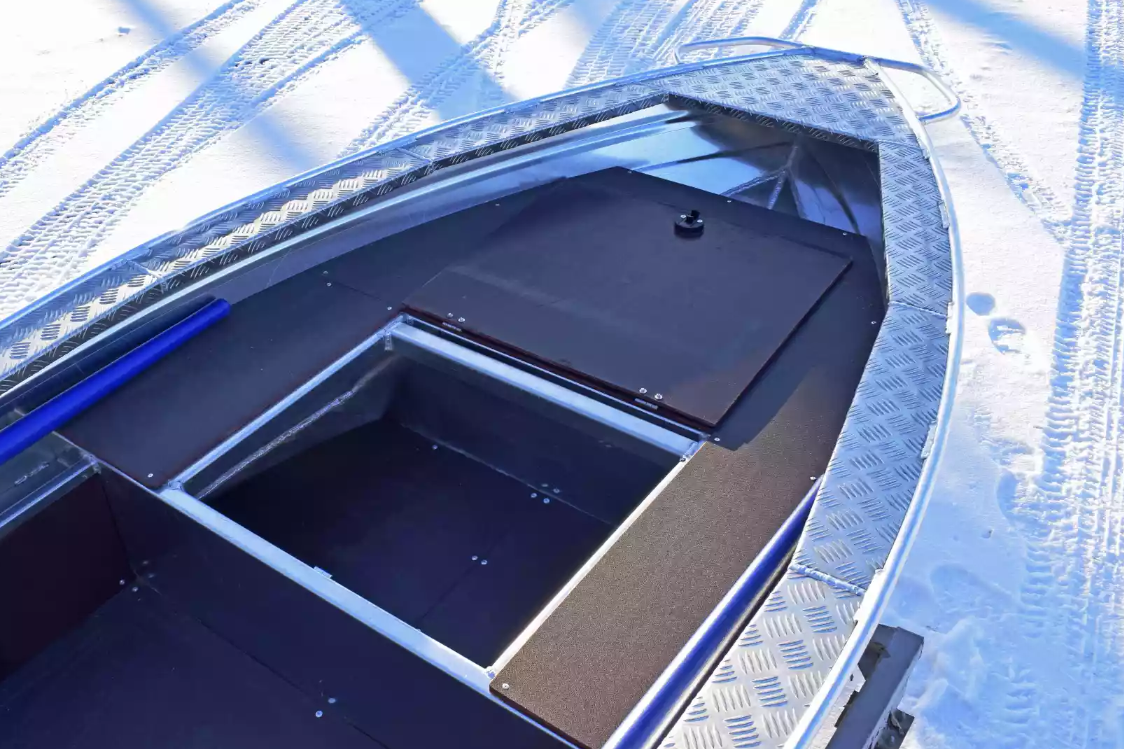 Алюминиевая лодка Wyatboat-370 Р FISH в Казани