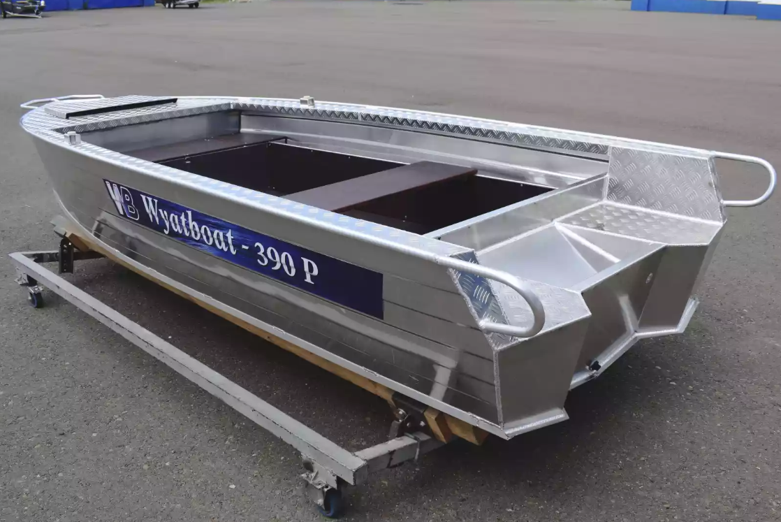 Алюминиевая лодка Wyatboat-390Р PRO в Казани