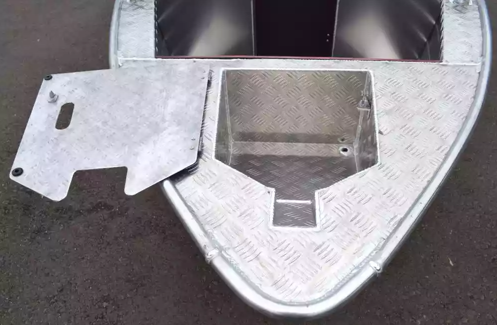 Алюминиевая лодка Wyatboat-390 DCM Увеличенный борт в Казани