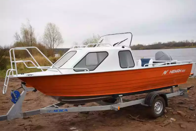 Алюминиевый катер Неман-500 (каютный) в Казани