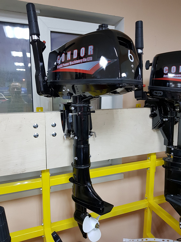 Лодочный мотор Condor F6HS без бака 12 л. в Казани