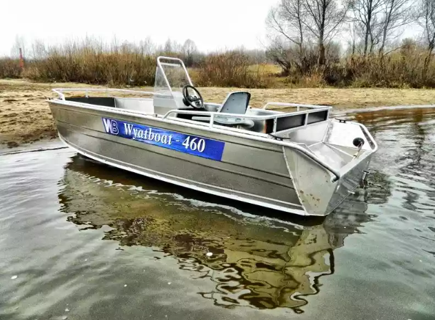 Алюминиевый катер Wyatboat-460 C в Казани
