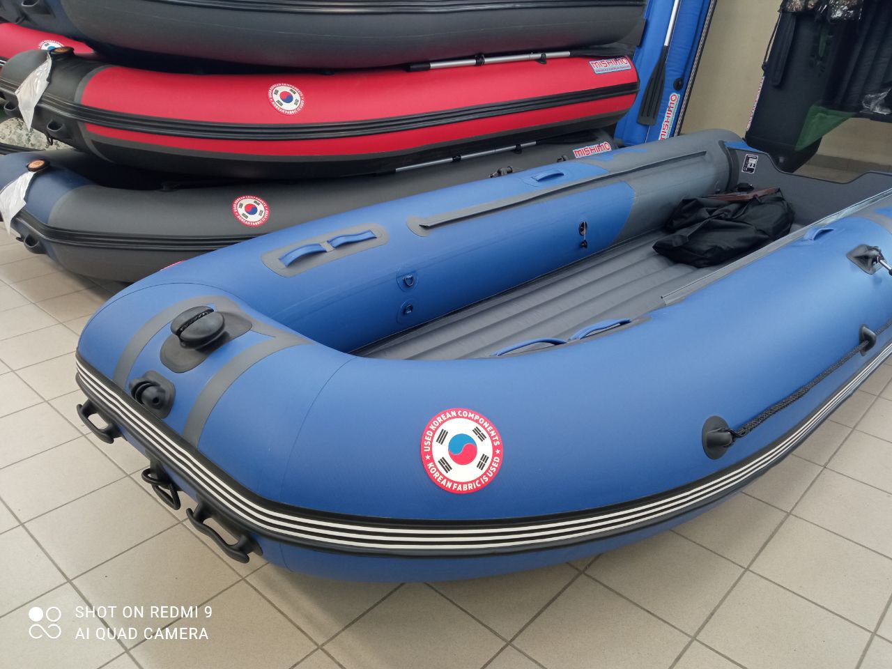 Лодка MISHIMO RIVER JET 390 под водомет в Казани