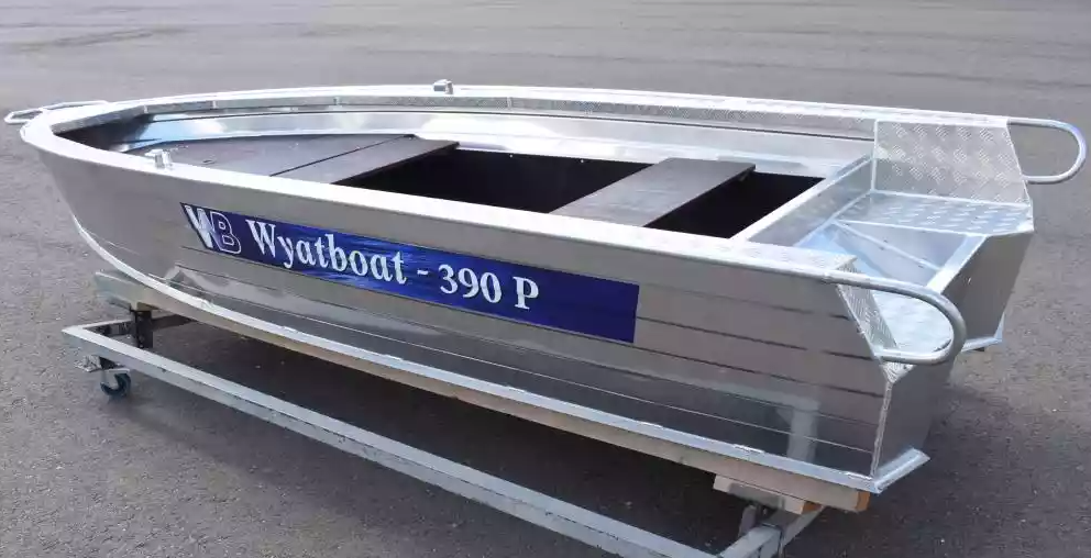 Алюминиевая лодка Wyatboat-390Р Fish в Казани