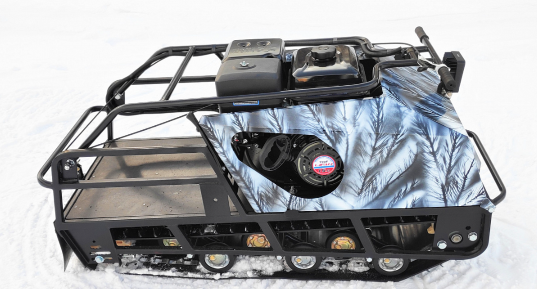 Мотобуксировщик Irondog (Железная собака) M500 15 Камуфляж Охотник в Казани