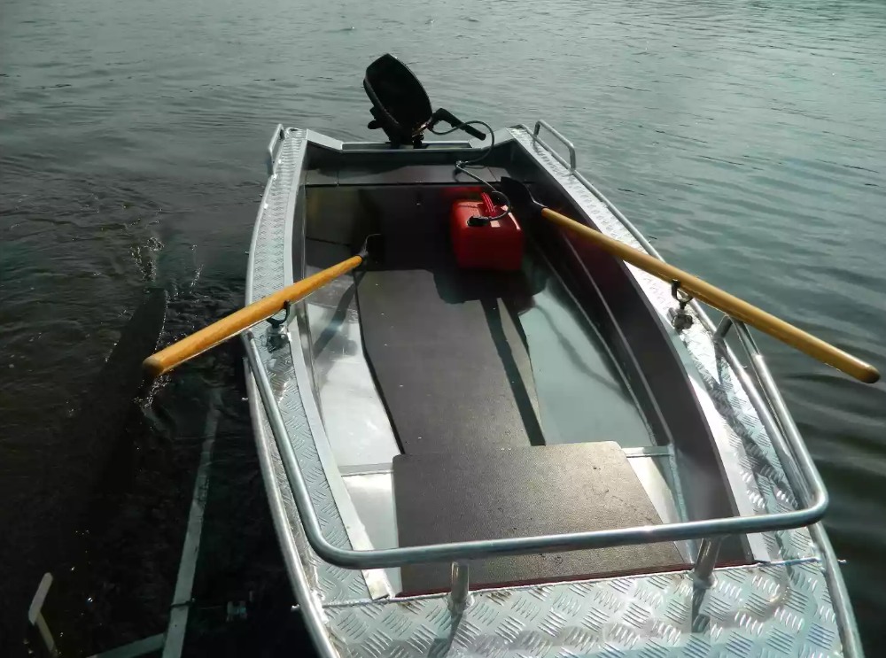 Алюминиевая лодка Wyatboat-390 У в Казани