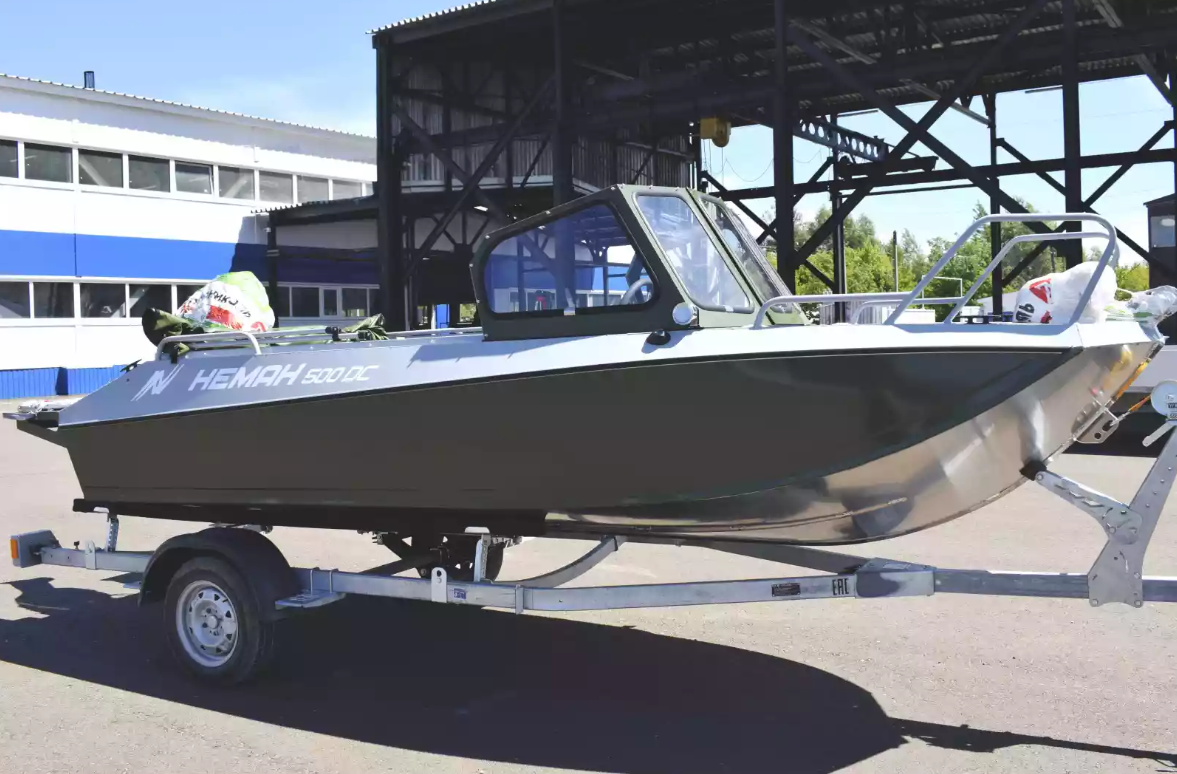 Алюминиевый катер Неман-500 DC Pro в Казани