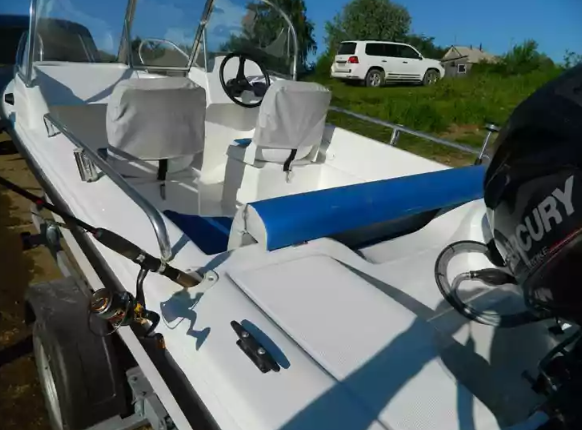 Стеклопластиковый катер Wyatboat-430 DC (тримаран) в Казани