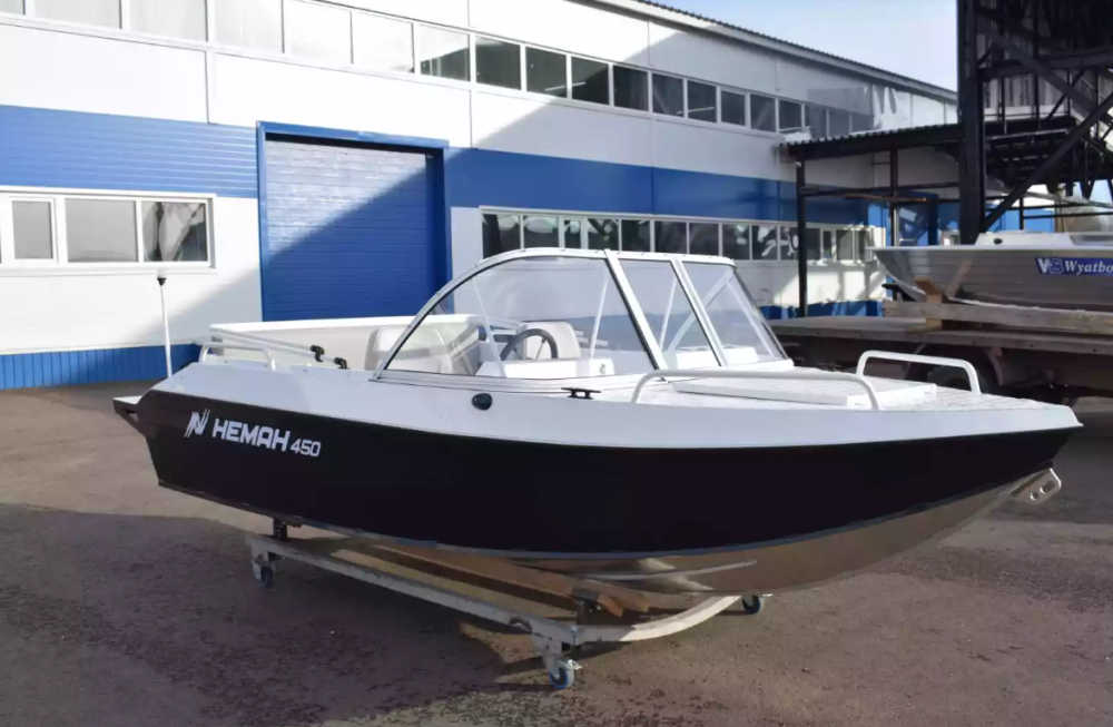 Алюминиевый катер Неман-450 в Казани