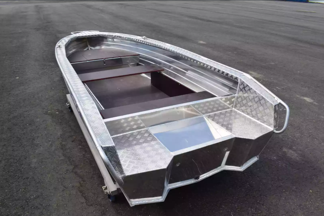 Алюминиевая лодка Wyatboat-390Р Увеличенный борт в Казани
