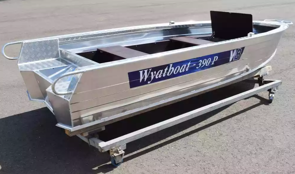Алюминиевая лодка Wyatboat-390Р Fish в Казани