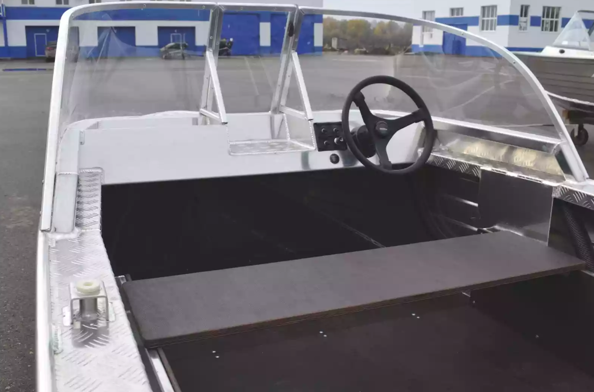 Алюминиевый катер Wyatboat-390 Pro в Казани