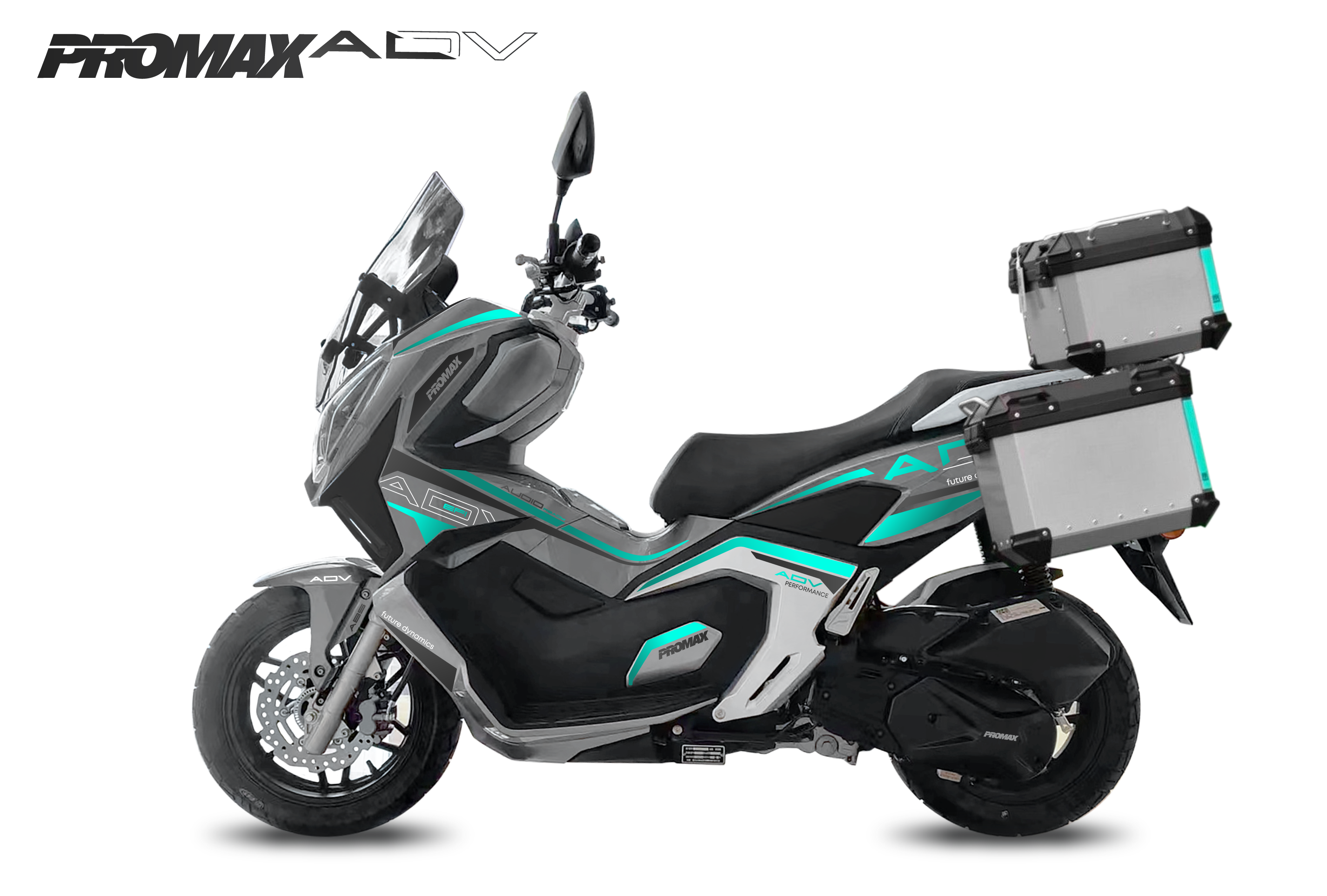 МаксиСкутер PROMAX ADV-Extra 250(49) (EFI, ABS, BOX, AUDIO) в Казани