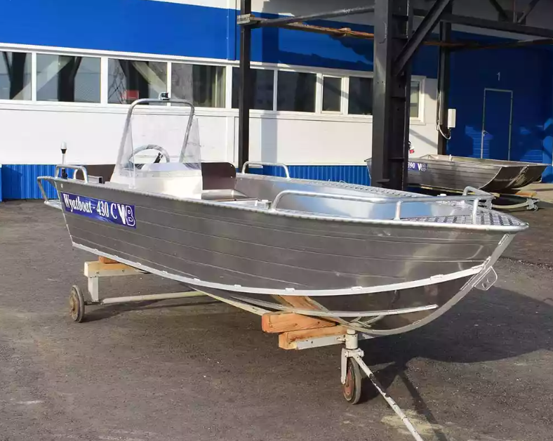 Алюминиевый катер Wyatboat-430 C в Казани