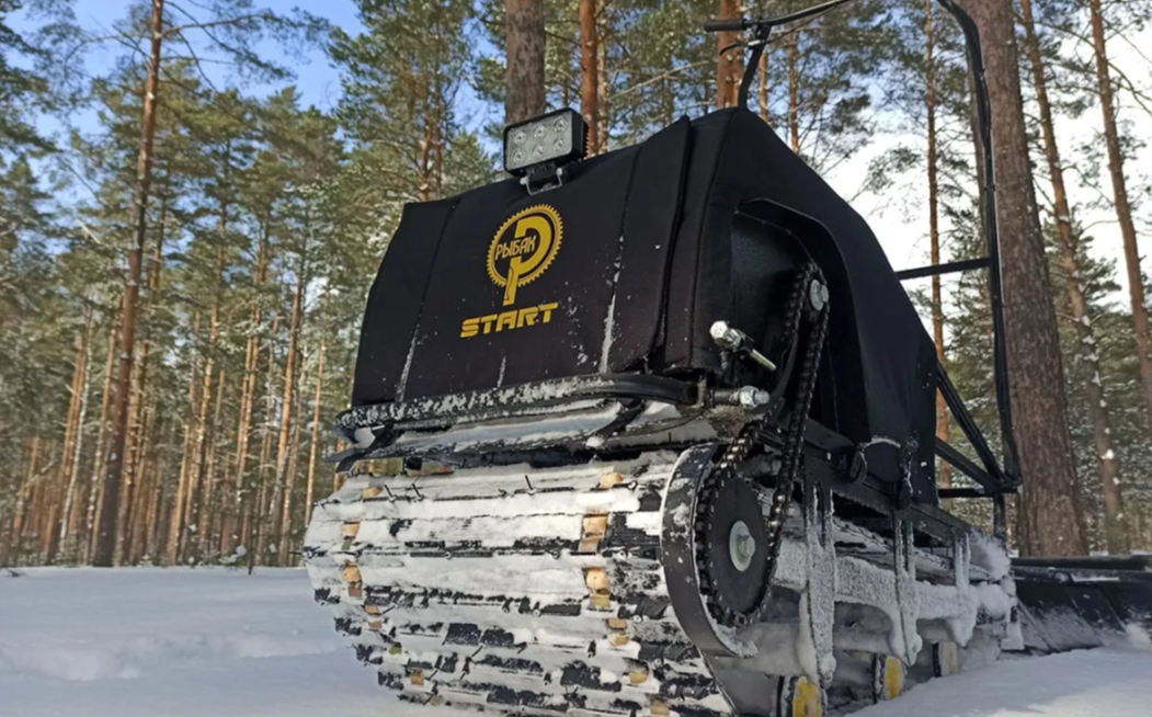 Мотобуксировщик РЫБАК СТАРТ Lifan 15 л.с (тканный капот) в Казани