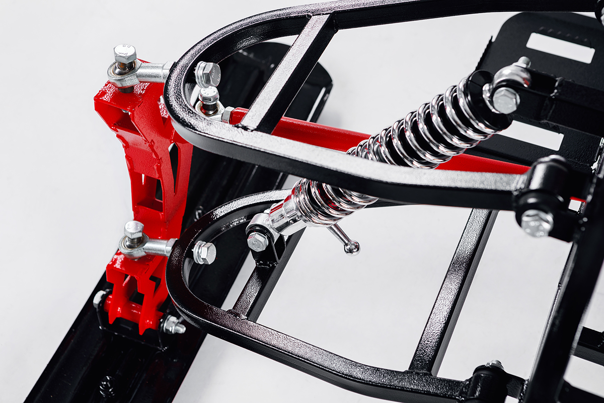 Лыжный модуль IKUDZO TERRAIN с подогревом ручек металлические лыжи в Казани