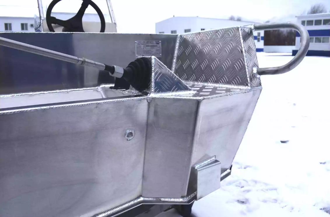 Алюминиевая лодка Wyatboat-390 C в Казани