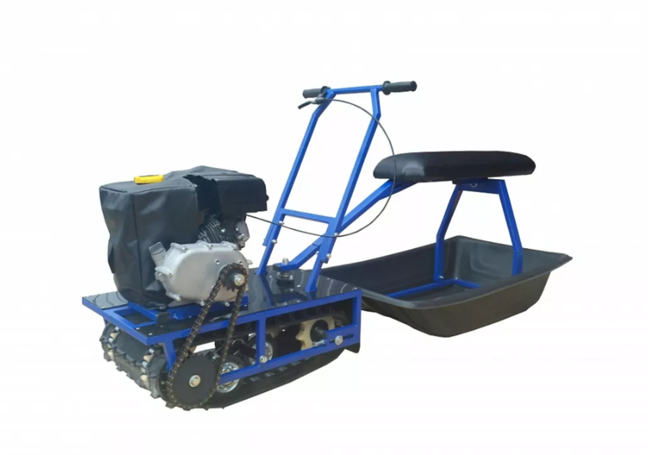 Мини-мотобуксировщик Альбатрос-М с фарой в Казани