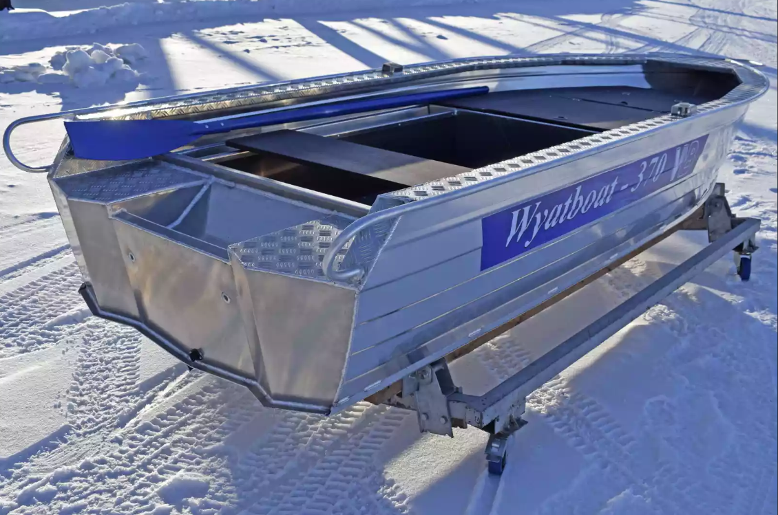 Алюминиевая лодка Wyatboat-370 Р FISH в Казани