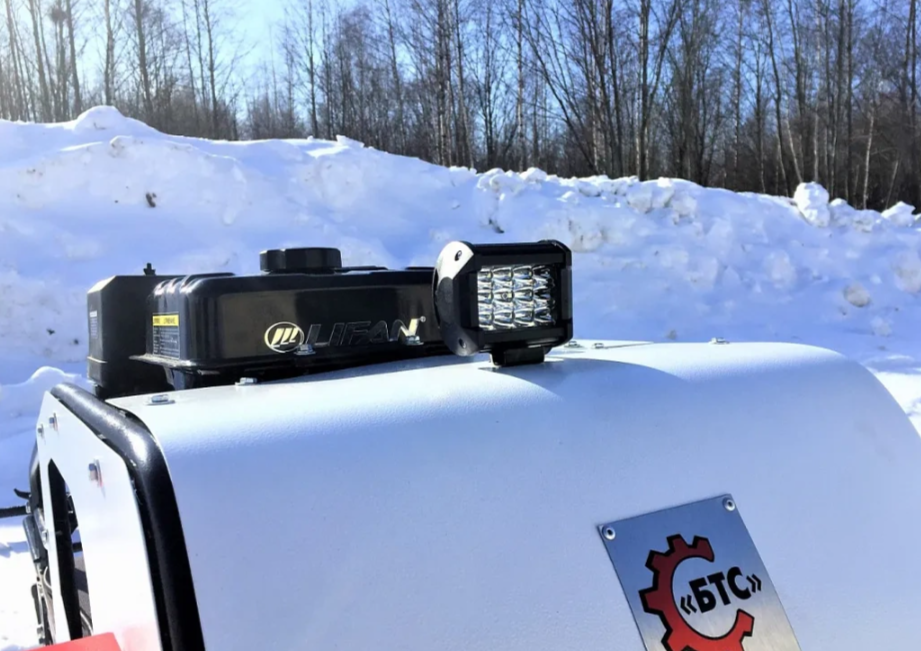 Мотобуксировщик БТС «STANDART PRO»  500/15 э/зап. LIFAN PRO(216 Ватт) в Казани