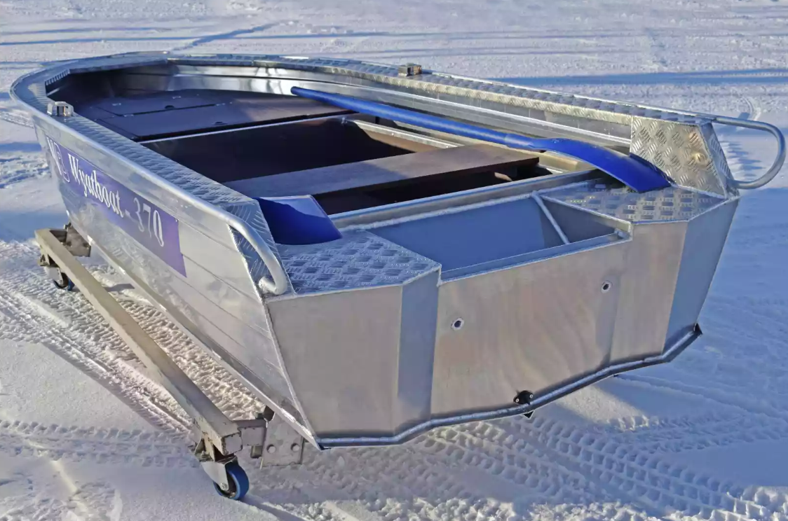 Алюминиевая лодка Wyatboat-370 Р FISH в Казани