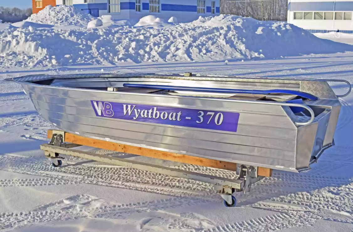 Алюминиевая лодка Wyatboat-370 Р FISH в Казани