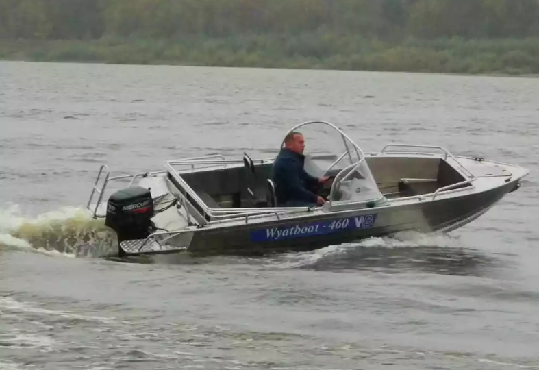 Алюминиевый катер Wyatboat-460 DCM в Казани