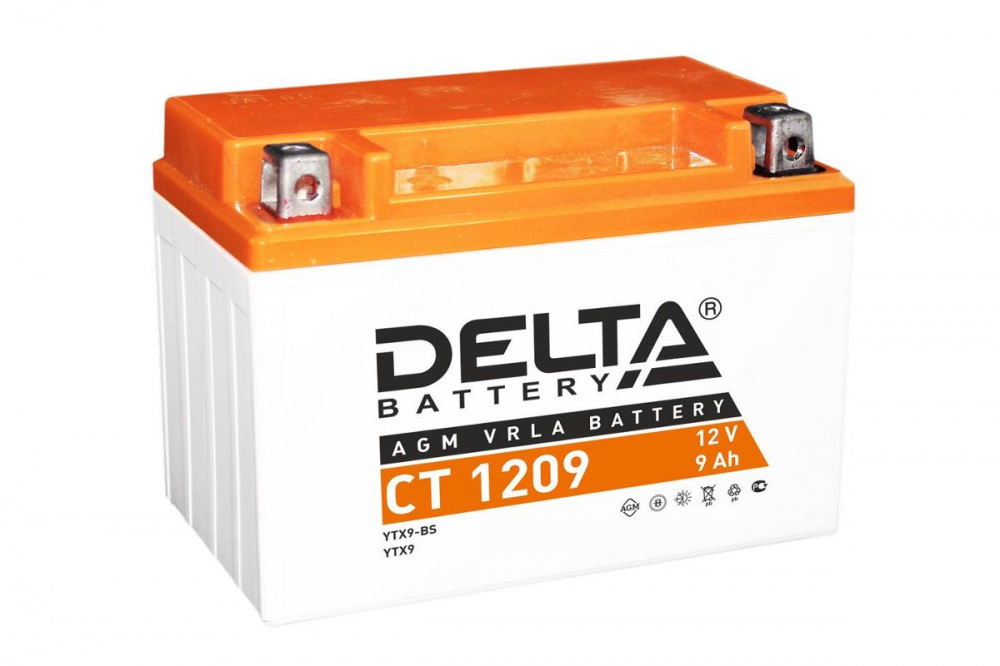 Аккумулятор Delta CT 1209 (12V / 9Ah) в Казани
