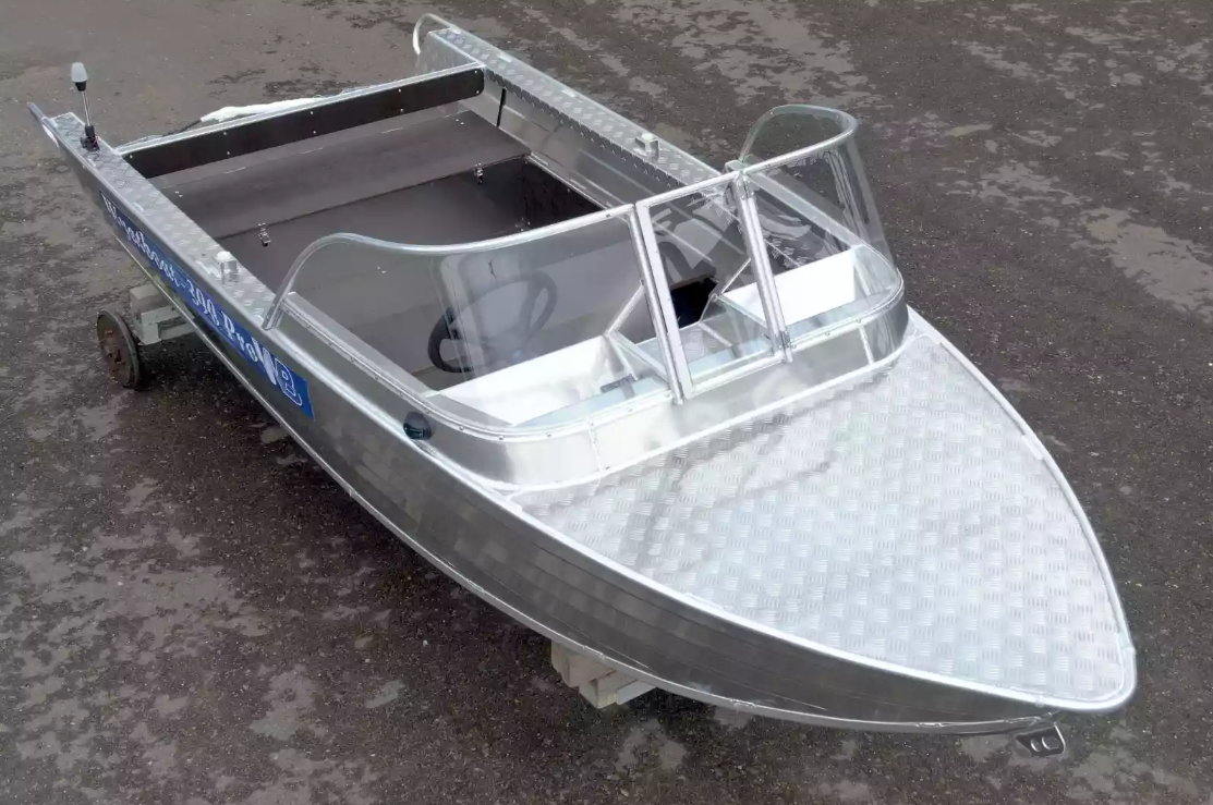 Алюминиевая лодка Wyatboat-390 Pro в Казани