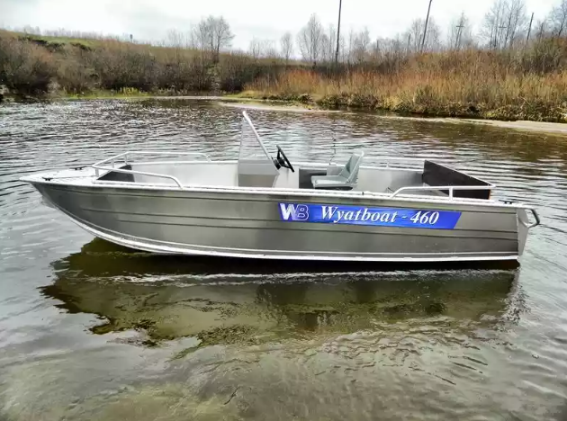 Алюминиевый катер Wyatboat-460 C в Казани