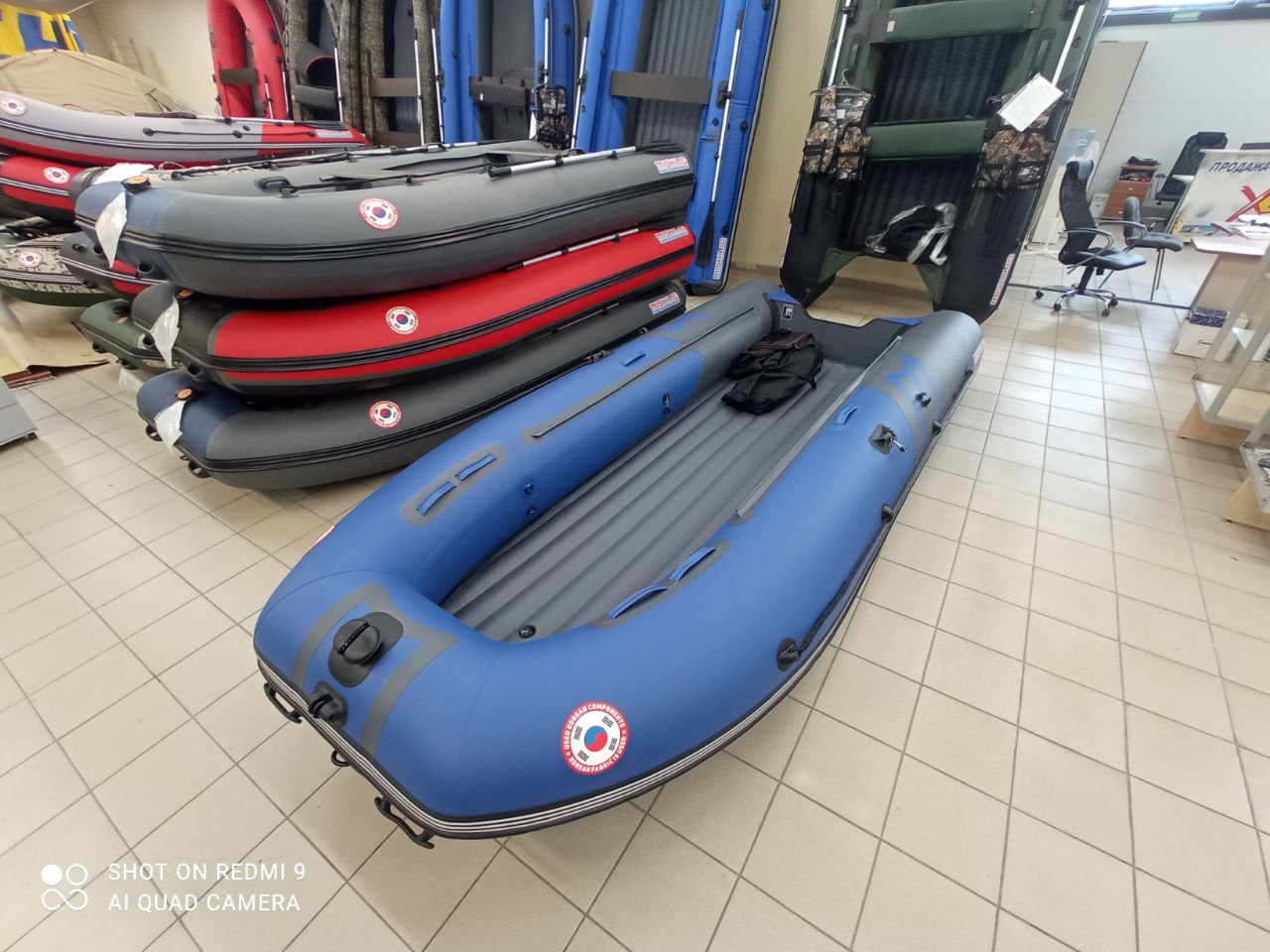 Лодка MISHIMO RIVER JET 390 под водомет в Казани